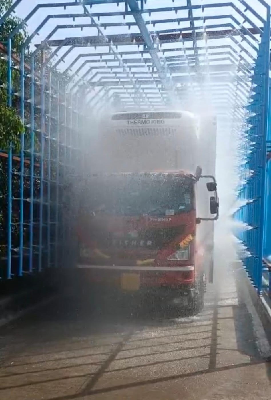 Automatic Truck Wash System